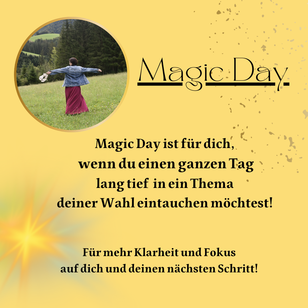 Michaela König, Magic Day, Angebot, offer