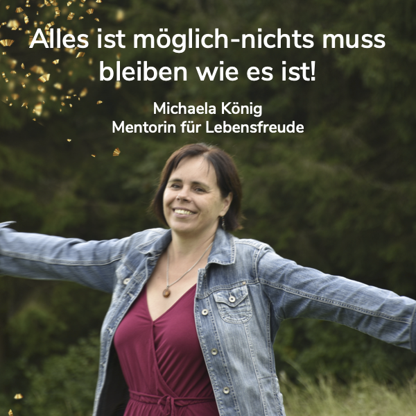 Podcast Michaela König, Mentorin für Lebensfreude